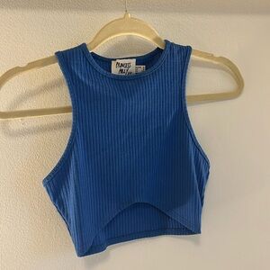 princess polly blue top